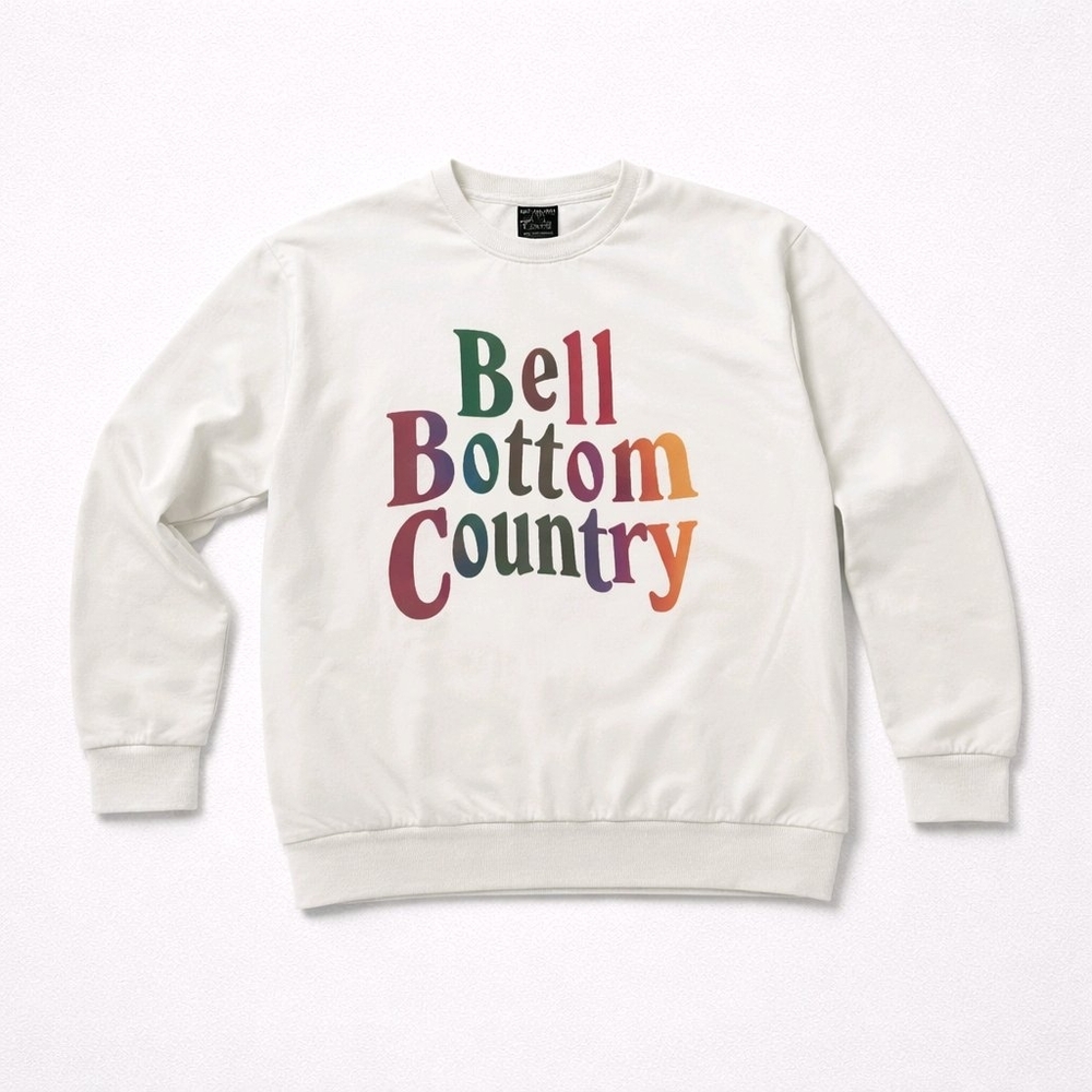 Lainey Wilson Bell Bottom Country Sweatshirt Graphic Crewneck